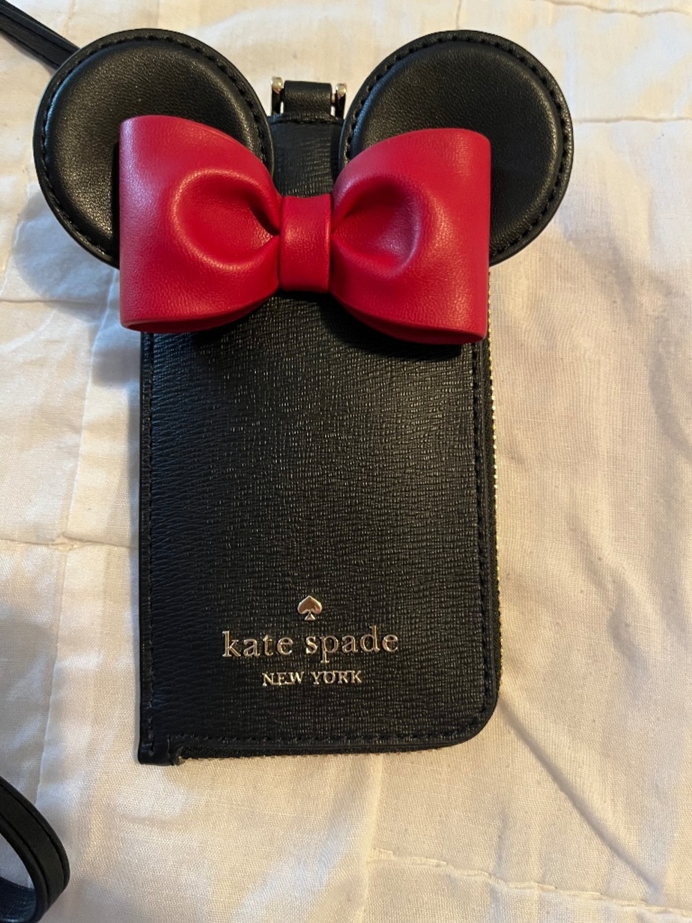 Kate Spade Disney X  ID/credit card lanyard